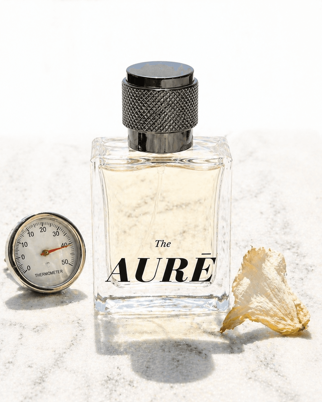Molecular perfume science illustration