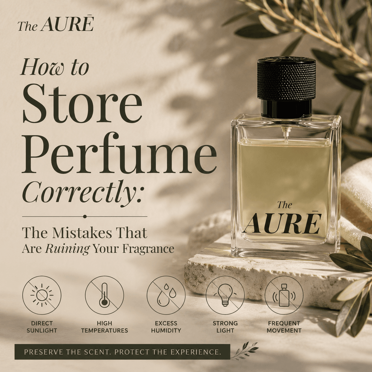 How to store perfume correctly — fragrance storage tips India