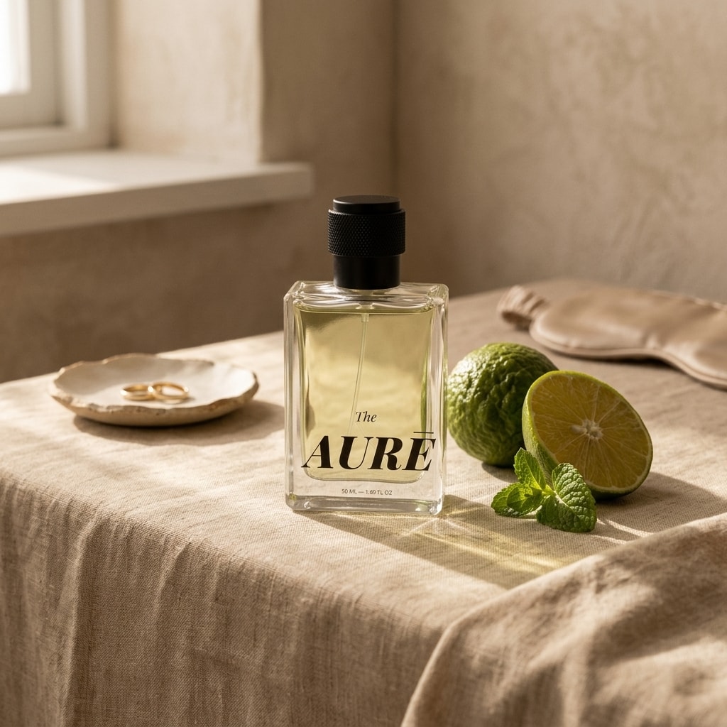 AURĒ Bloom 42% perfume oil concentration extrait de parfum made in Surat, India — view 4